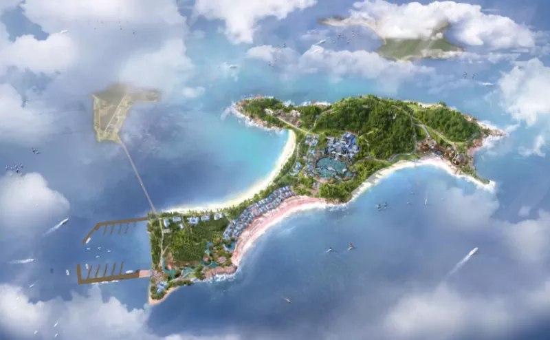 Struchtúr Cruach EIHE: Ag tógáil Pálás Dongyou ag Yantai Kongtong Wonderland