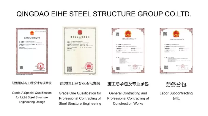 Class A design qualification and Grade 1 construction qualification
