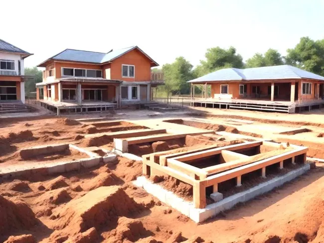 Single-Storey Prefabricated House Steel Construction