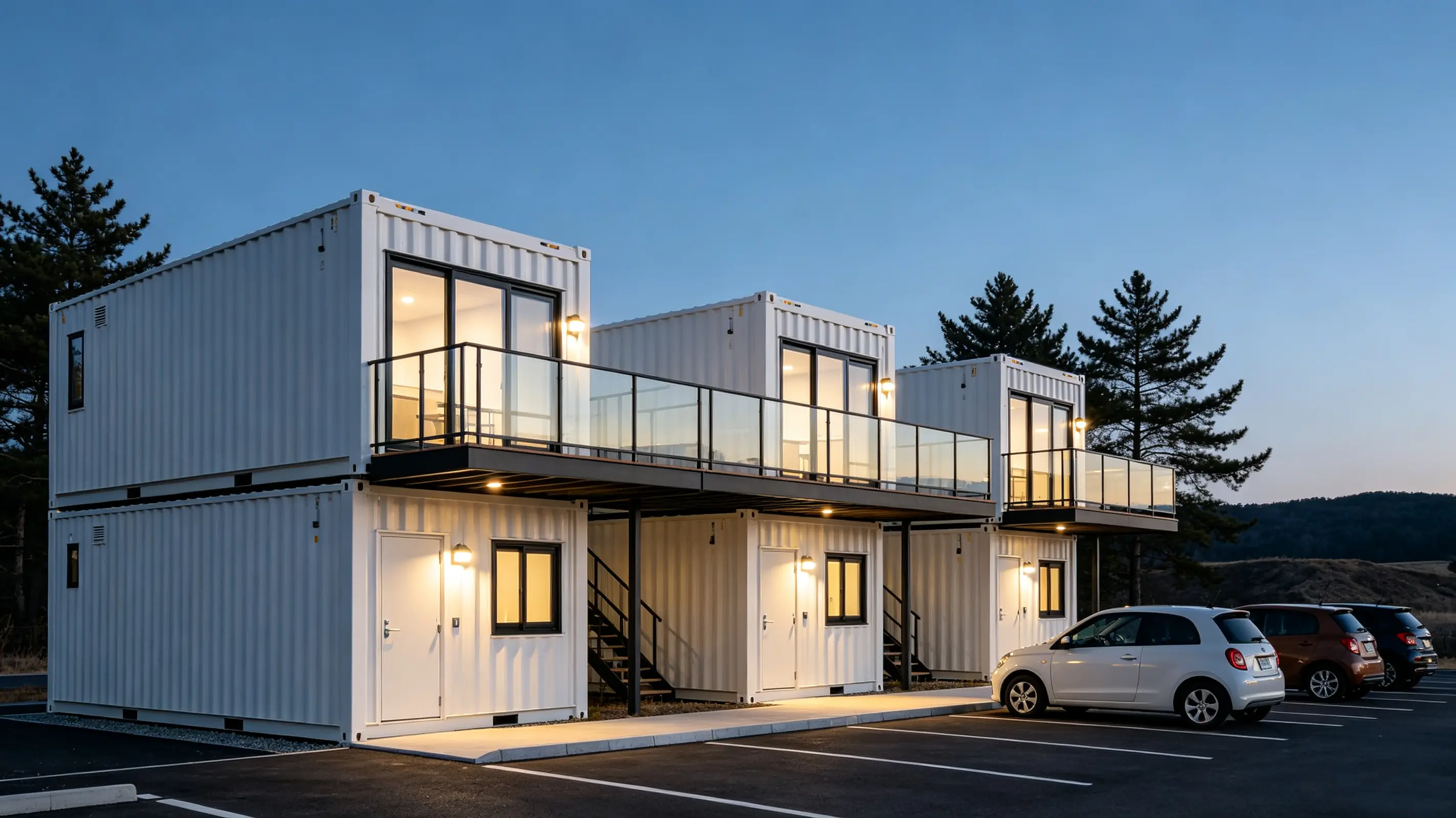 Tógáil motel coimeádán réamhdhéanta