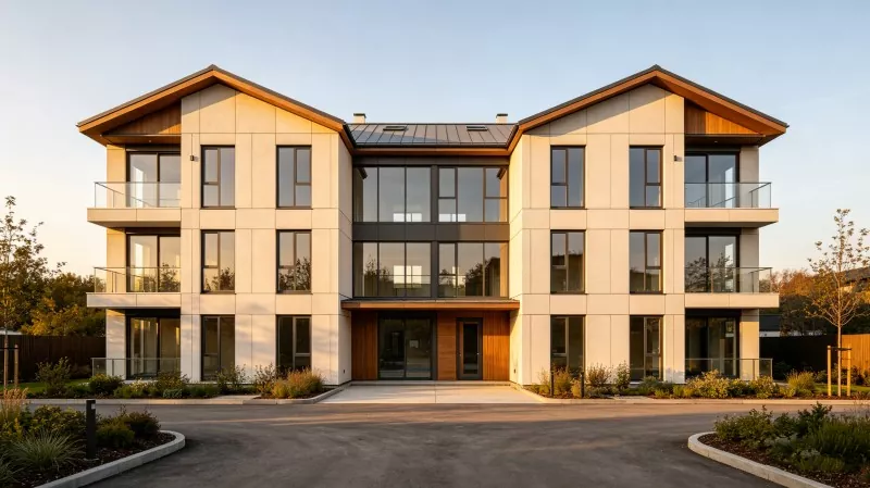Villa multistory réamhbhrúite